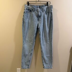 Old Navy Light Wash Denim Jeans (36x34) Athletic Taper